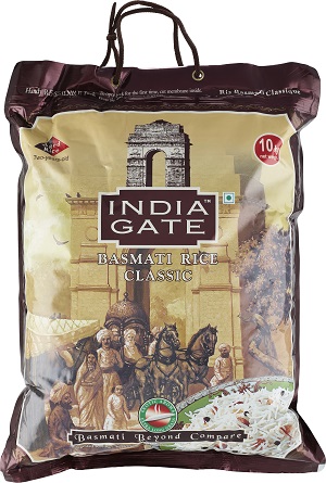 Basmatiris 10kg India Gate Classic