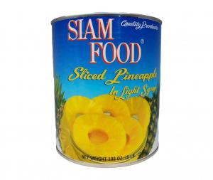Ananas Skivor I Sockerlag 3kg Siam Food