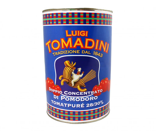 Tomatpuré 28/30% 4,5kg Luigi Tomadini KORT HÅLLBARHET