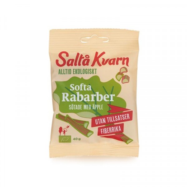 Softa Rabarber EKO 18x40g Saltå Kvarn