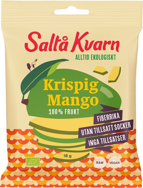 Krispig Mango Eko 3x18g Saltå Kvarn