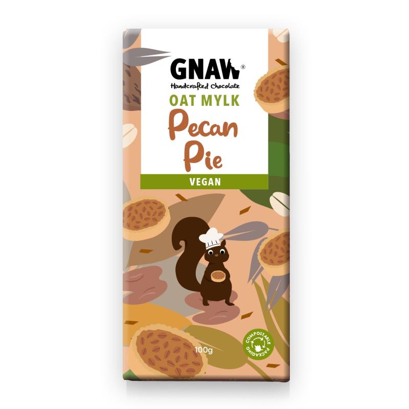Oatmilk Pecan Pie Vegan 12x100g Gnaw