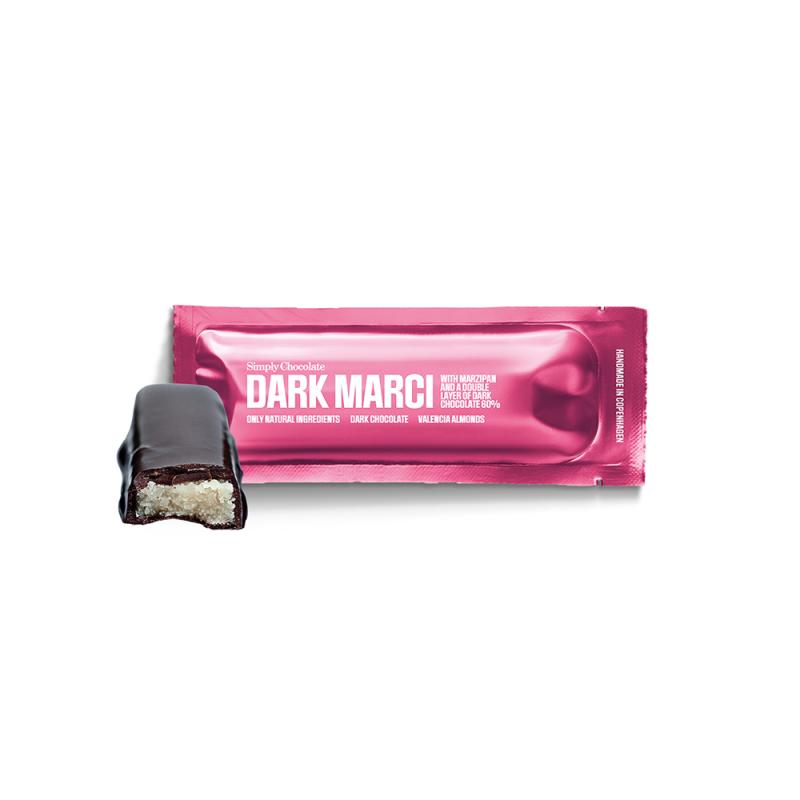 Dark Marci Bar 30x40g Simply Chocolate