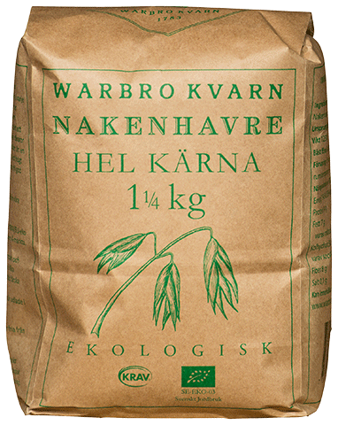 Nakenhavre Hel Kärna 2x1,25kg Warbro Kvarn