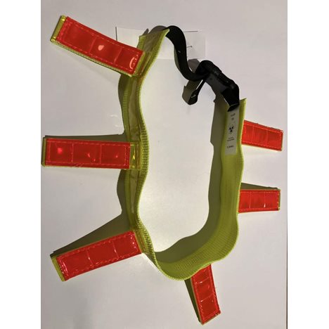 Halsband Jakt Med Flärpar Röd/Orange XL