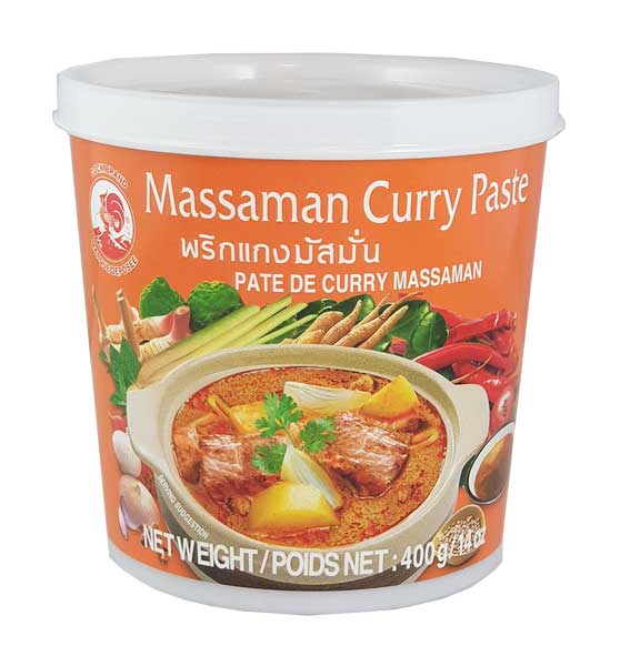 Pâte de curry matsaman COCK 400g Thailande