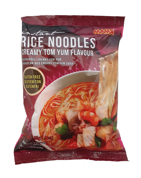 Mama - Rice Noodles Creamy Tom Yum Flavour - Noodles (55 gr) – K-Ramen -  Love For Noodles