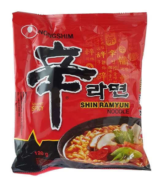 Shin Ramyun Noodles Spicy 120g Nongshim