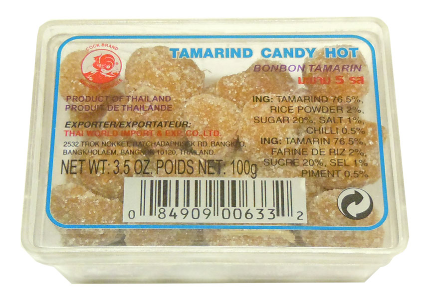 Tamarind Candy Hot 100g Cock