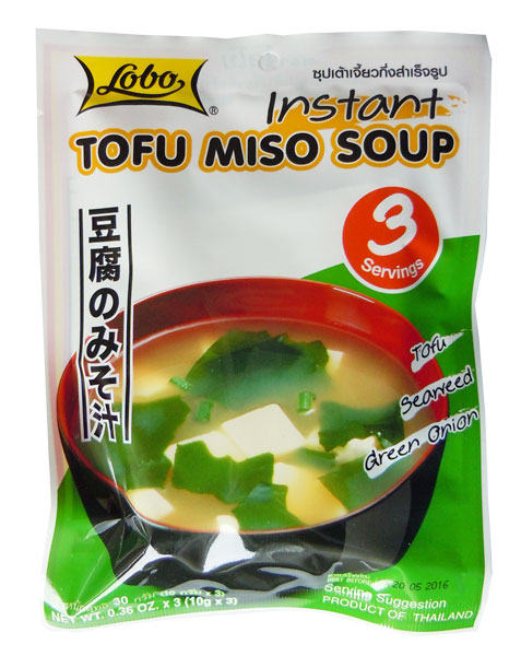 Instant Tofu Miso Soup 30g Lobo