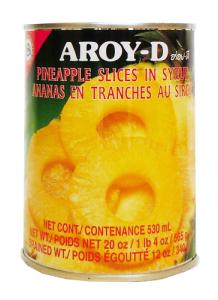 Pineapple in Syrup 565g Aroy-D