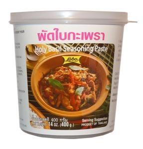 Holy Basil Seasoning Paste 400 g Lobo