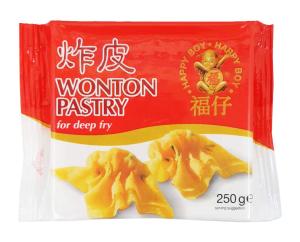 Wonton Pastry Deep Fry 250g Happy Boy