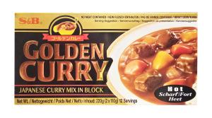 Golden Curry (Hot) 220g S&B