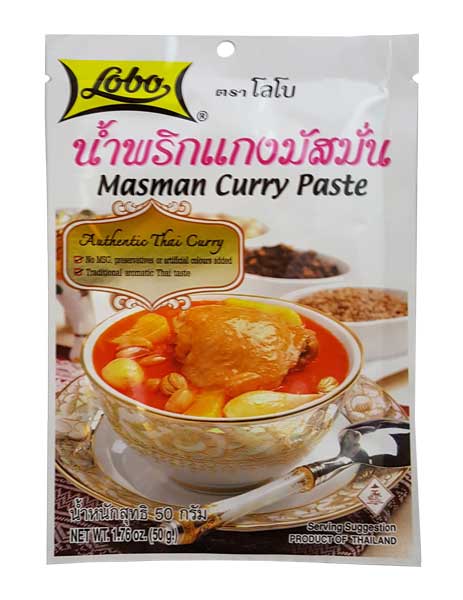 Masaman Curry Paste 50 g Lobo