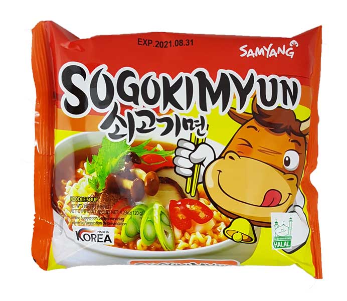Samyang Sogokimyun Noodle 120g