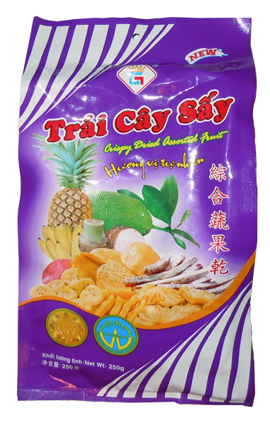 Mixed Fruit Chips 250g Gia Thanh