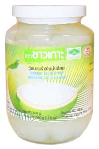 Coconut Gel in Syrup 500 g Chaokoh