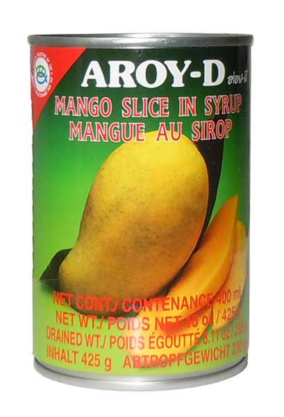 Mango Slice in Syrup 425g Aroy-D