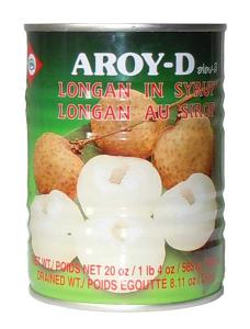 Longan in syrup 565 g Aroy-D