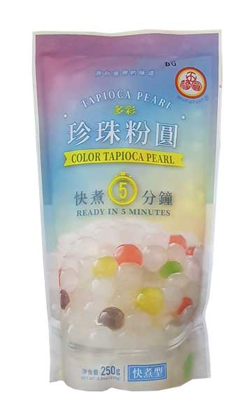 Tapioca Pearl Color 250 g WuFuYuan