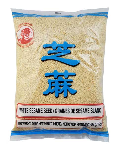 White Sesame Seed 454 g Cock