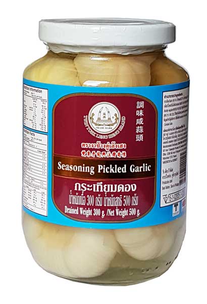 Seasoning Pickled Garlic 454 g Leng Heng