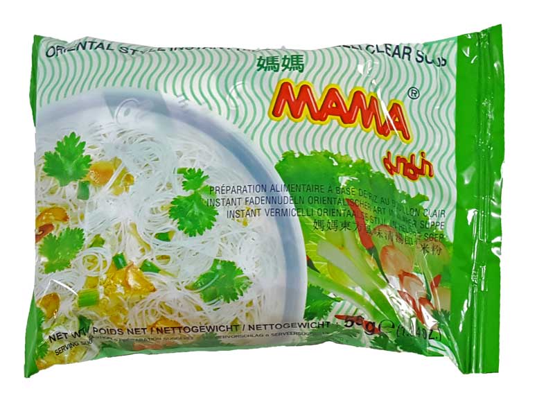 Mama Rice Vermicelli Clear Soup 55g