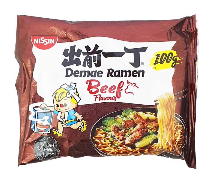Nissin Noodle Beef 100 g