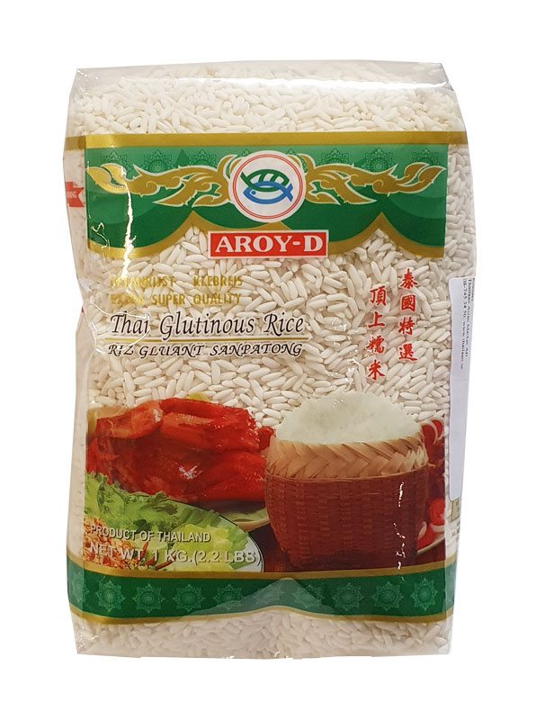 Glutinous Rice 1 kg Aroy-D