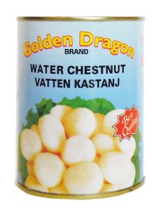Vattenkastanj hel 567 g Golden Dragon