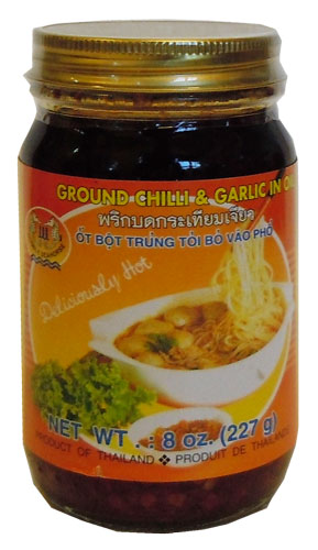 Ground Chili Garlic in Oil 227 g Seahorse