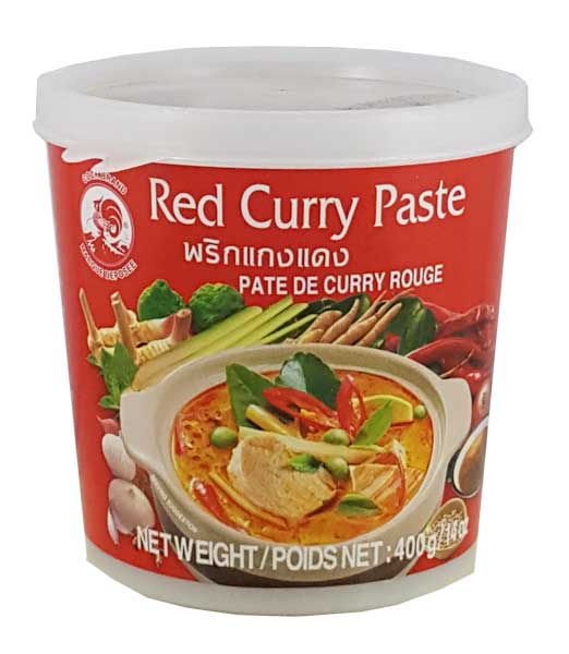 Red Curry Paste 400g Cock