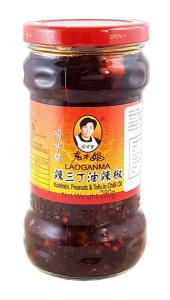 Chili Oil with Kohlrabi, Peanuts and Tofu 280 g Laoganma