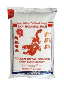Jasmine Rice 20kg Golden Royal Dragon