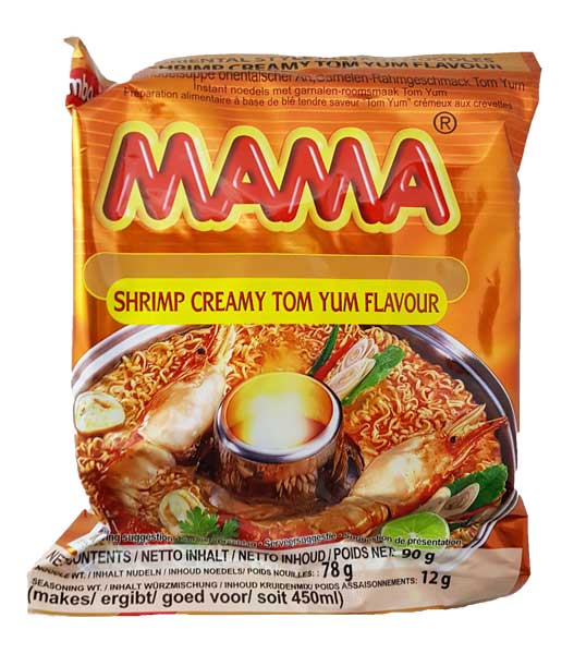 Mama Shrimp Creamy Tom Yum 90g (stor)