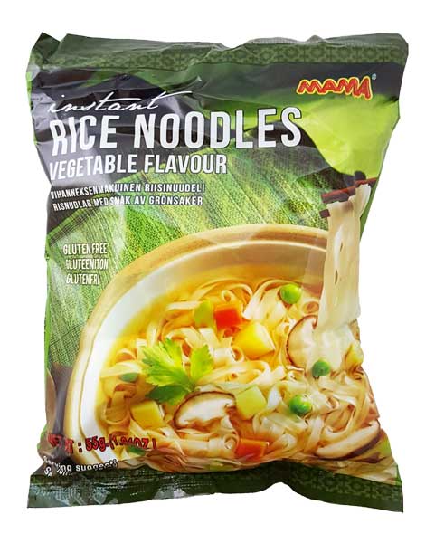 Mama Rice Rol Mama Rice Noodles Vegetable 55g