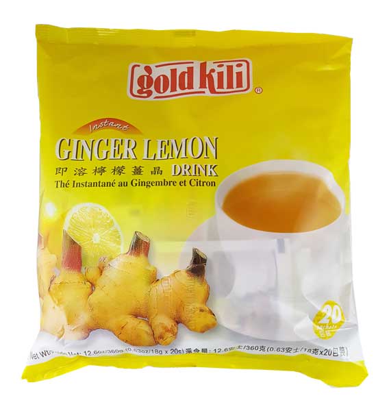 Instant Ginger Lemon Drink 360g Gold Kili