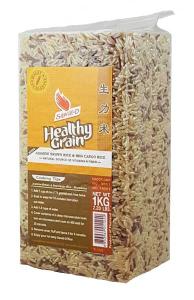 Brown & Red Cargo Rice 1kg Sawat-D