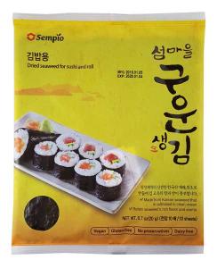 Roasted Seaweed Sushi-Nori 10 blad (20g) Sempio