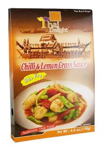 Chili & Lemongrass Sauce 130 g Thai Delight