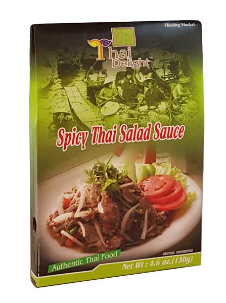 Spicy Thai Salad Sauce 130 g Thai Delight