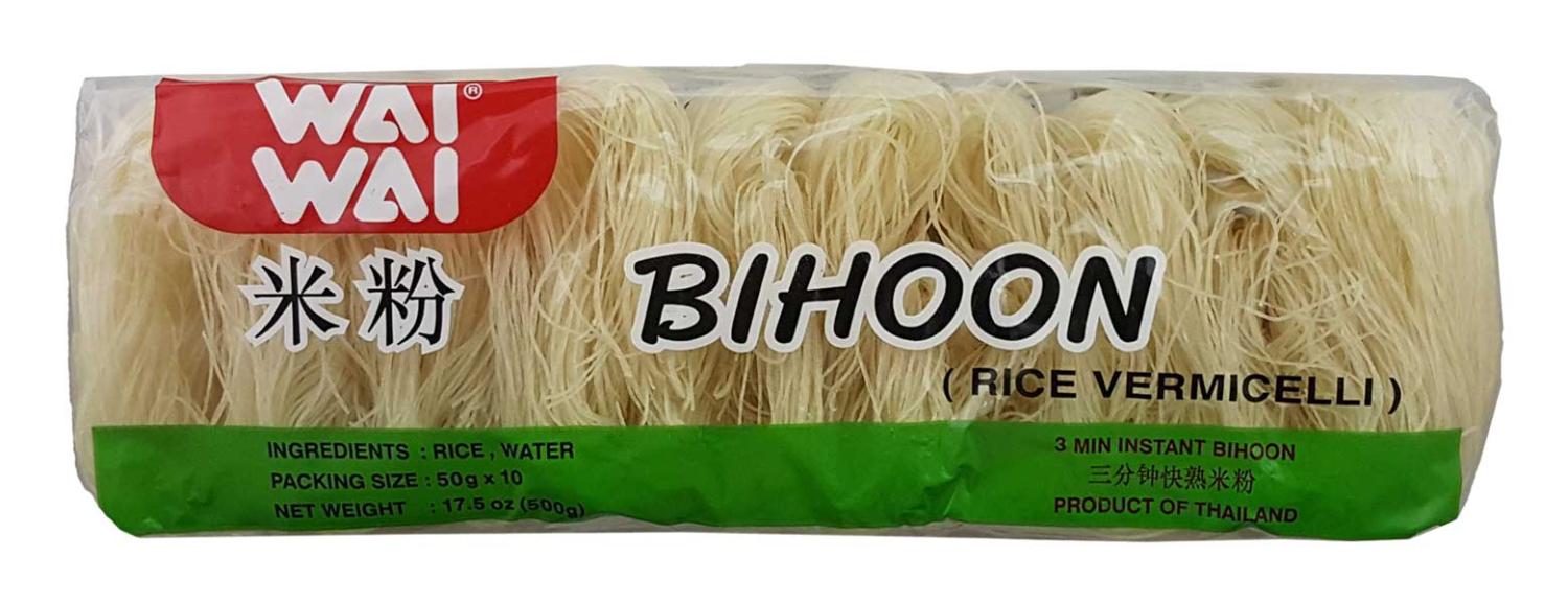Bihoon Rice Vermicelli (10x50g) 500g Wai Wai
