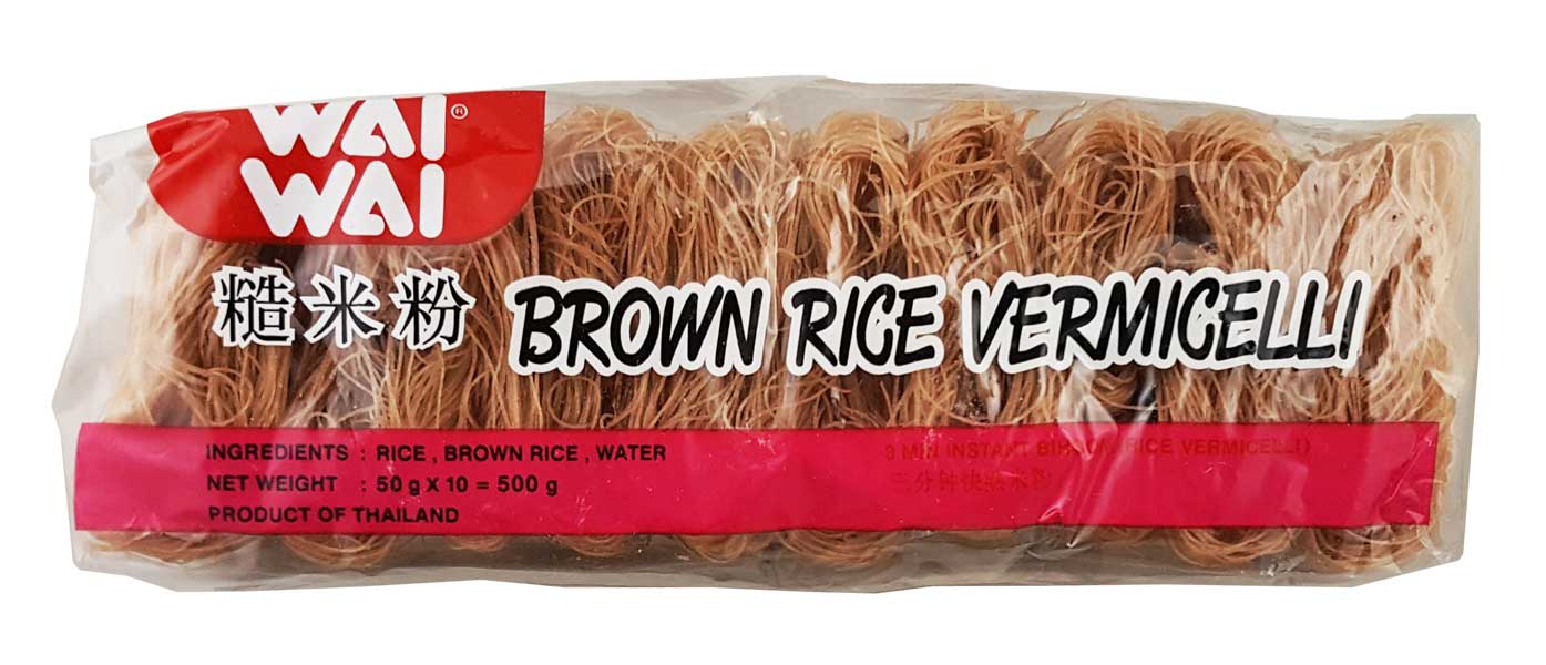 Brown Rice Vermicelli (10x50g) 500g Wai Wai
