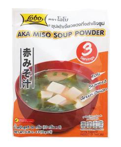 Instant Aka Miso Soup 30g Lobo