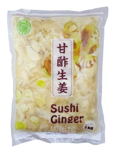 Sushi Ginger White 1kg Nature´s Best Harvest