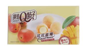 Cacao Mochi Mango Flavour 80g He Fong