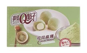 Cacao Mochi Matcha Flavour 80g He Fong