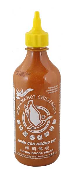 Sriracha Yellow Chili Sauce 455 ml Flying Goose