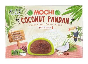 Coconut Pandan Red Bean Mochi 180g Bamboo House